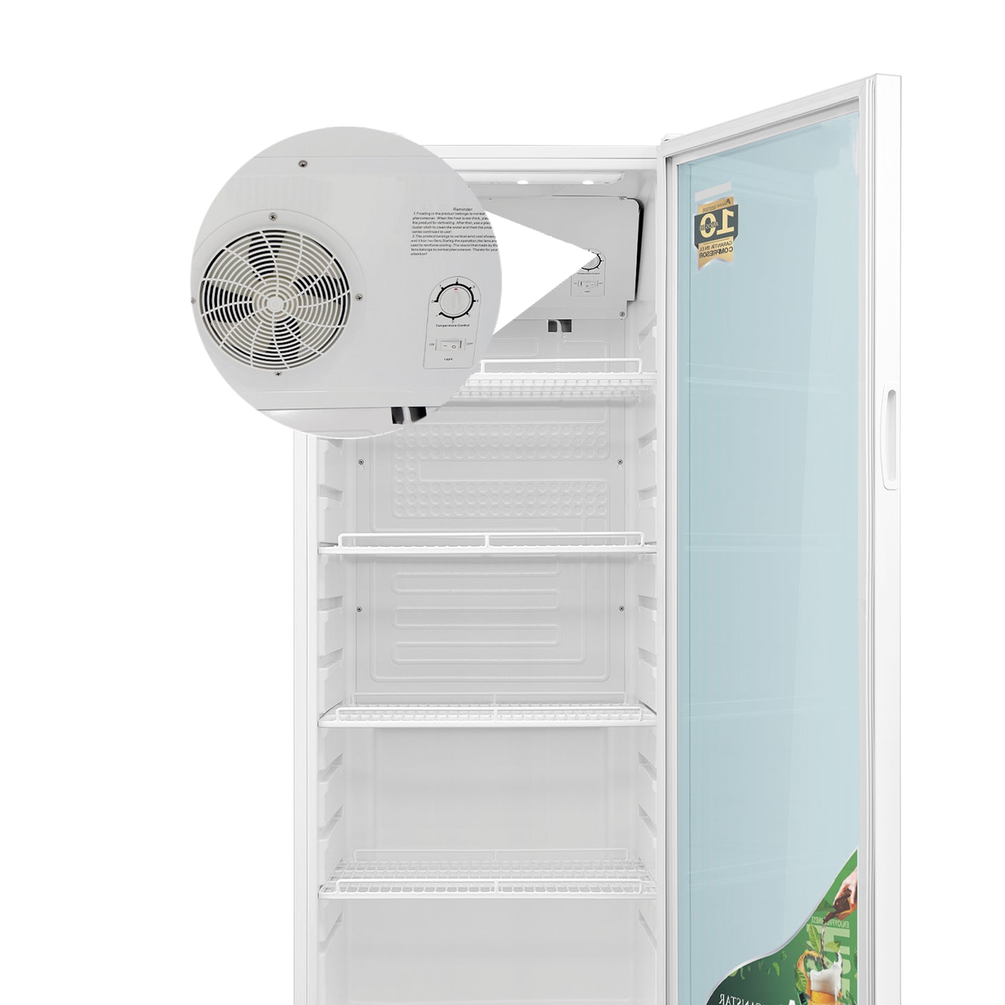 Vitrina Vertical Modelo AS-411SC