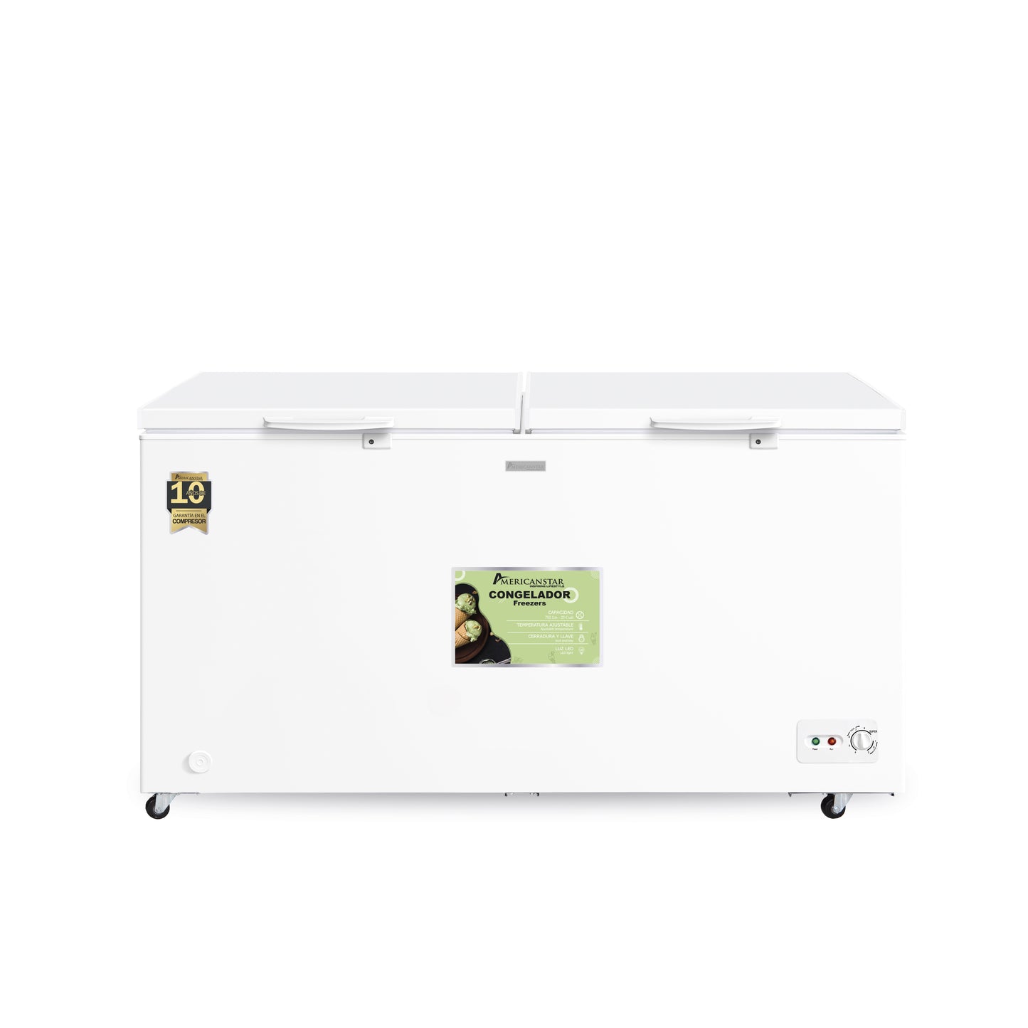 Congelador Horizontal de 702L Modelo: AS-933C