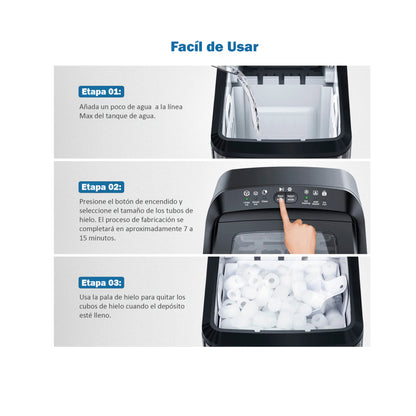 Máquina de hielo autolimpiante
