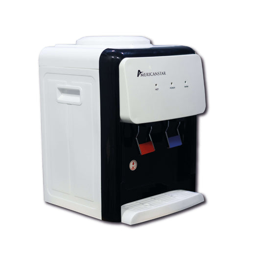 Dispensador de agua, de mesa. Agua caliente/al ambiente (blanco)