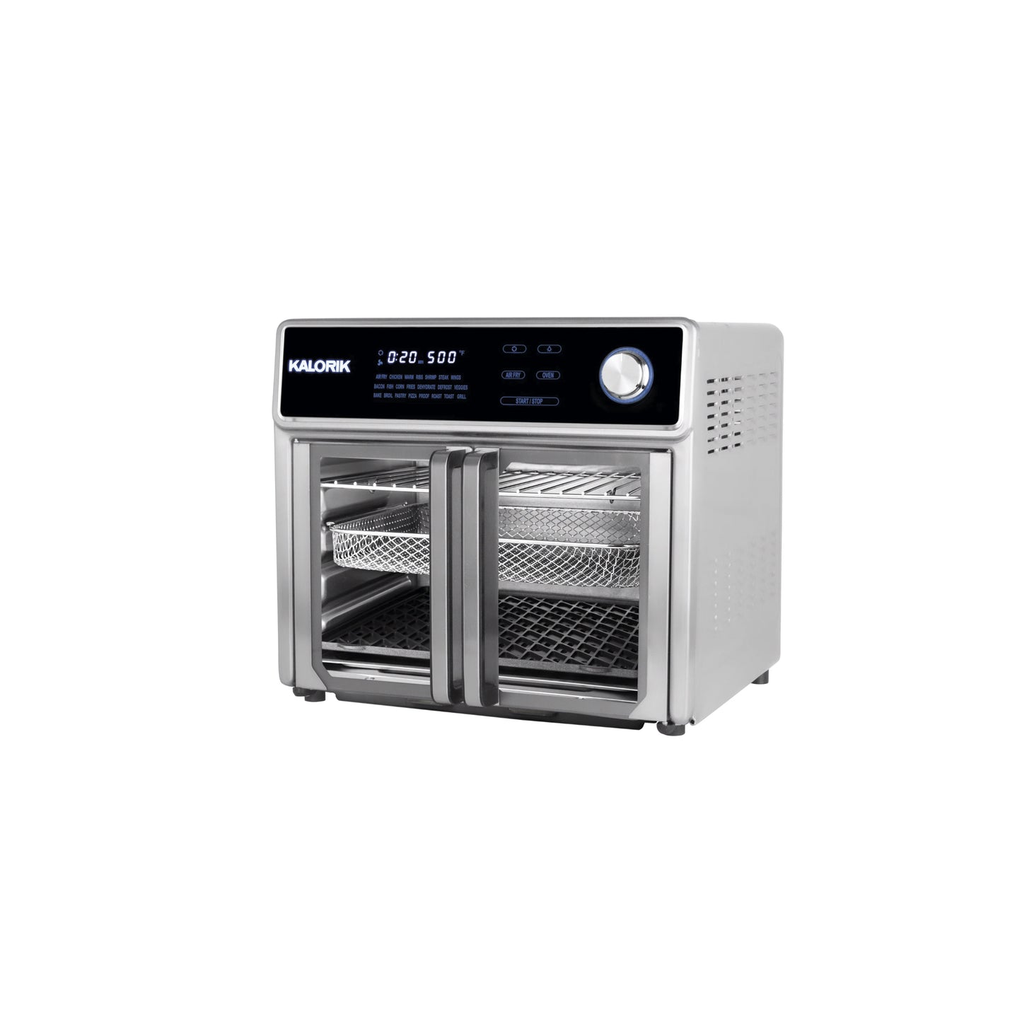 Kalorik MAXX® Horno freidora de aire digital con tecnología Sear sin humo